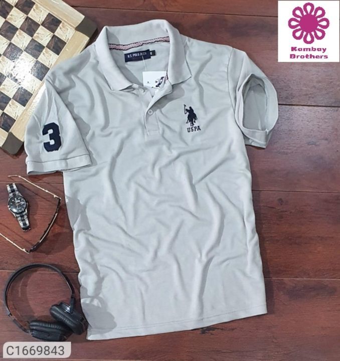 Mens polo T-shirt uploaded by Kambay Brothers on 6/15/2021