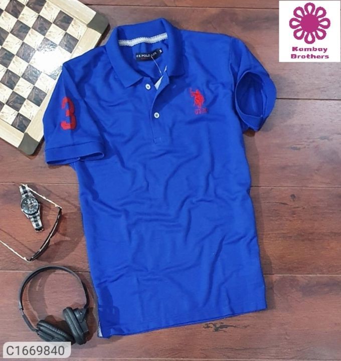 Mens polo T-shirt uploaded by business on 6/15/2021