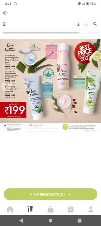 Oriflame  uploaded by NS Mall on 6/15/2021
