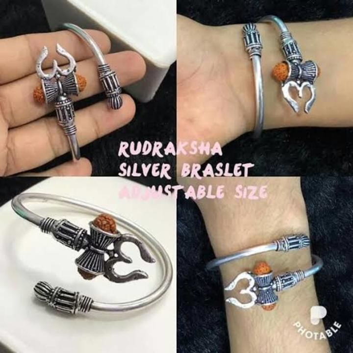 RUDRAKSHA silver Braslet  uploaded by Online business  on 6/15/2021