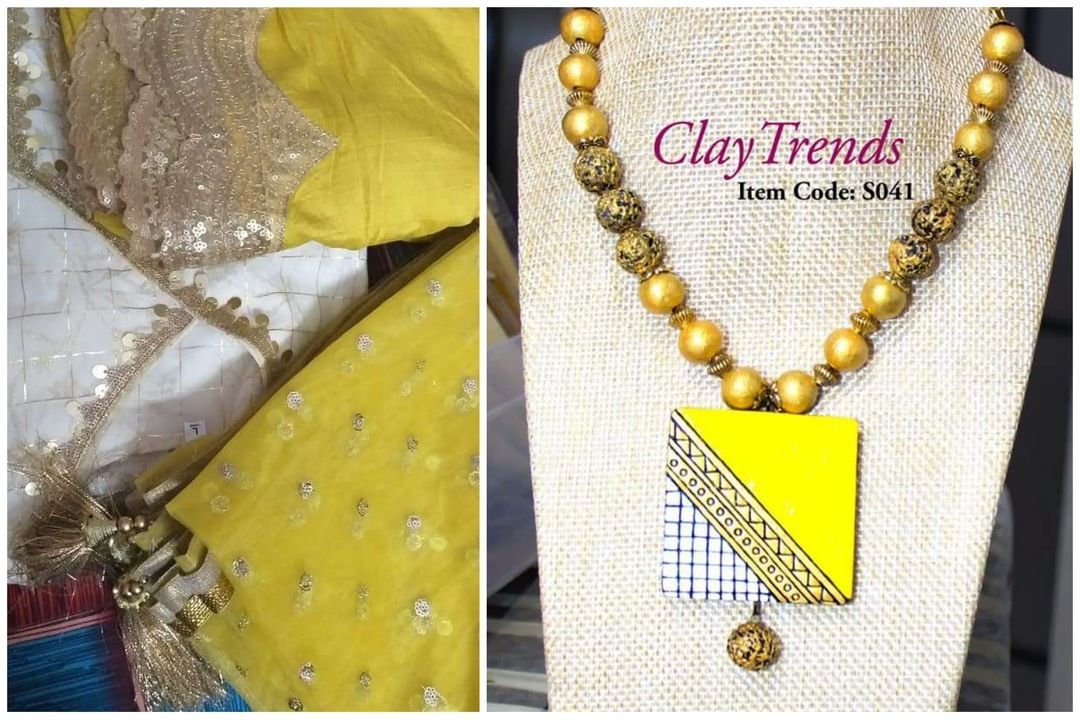 Customised Terracotta jewellery uploaded by ClayTrends on 6/15/2021