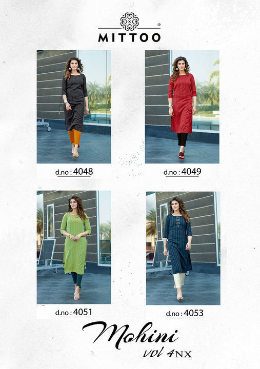 Mittoo kurti - Mohini 4nx (only top) uploaded by business on 6/15/2021