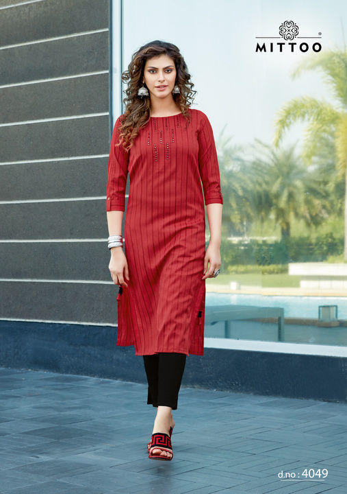 Mittoo kurti - Mohini 4nx (only top) uploaded by Khantil ecommerce Pvt Ltd on 6/15/2021