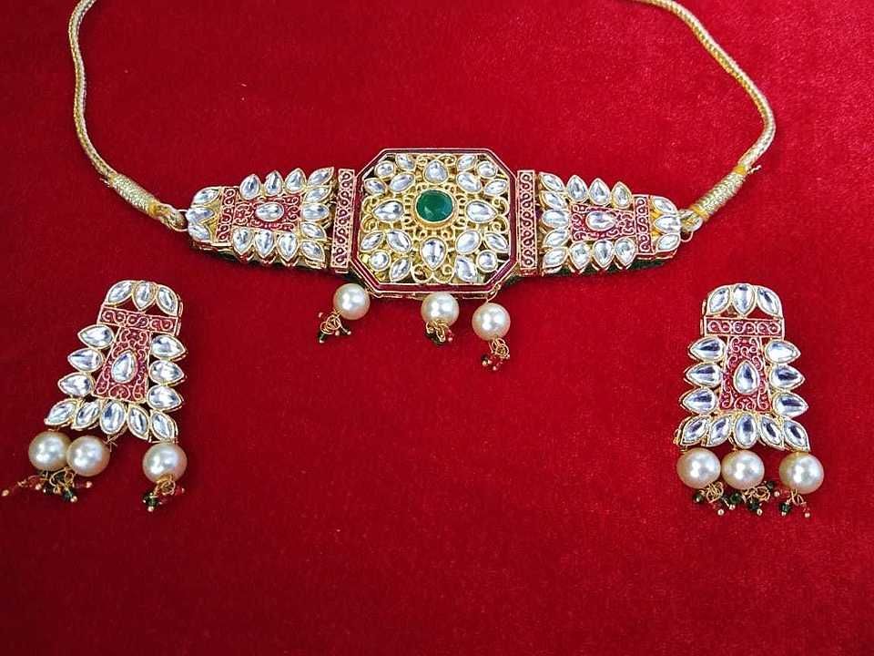 Chik Set rajputi  uploaded by Bhavani Artificial Jewellery  on 8/14/2020