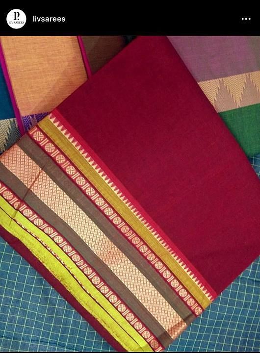 60 count's with out blouse Saree  uploaded by Niram Tex  on 8/14/2020