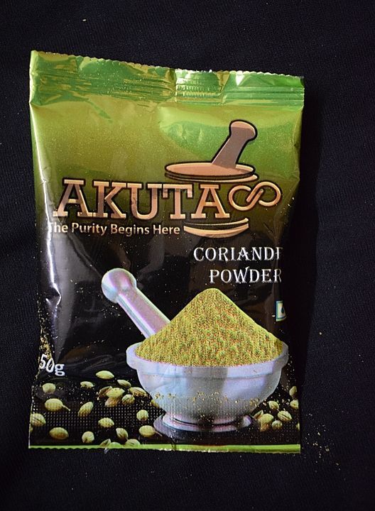 Coriander Powder 50gm uploaded by Akuta Spice Private Limited on 8/14/2020