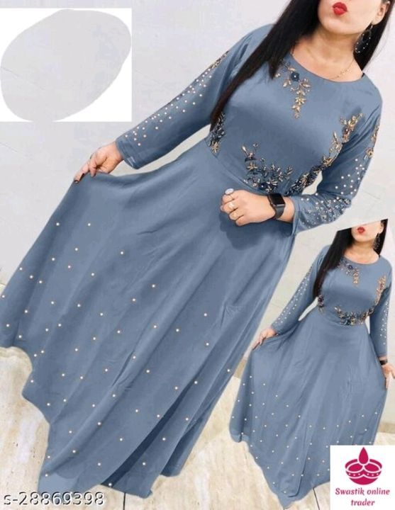 Fabulous women gown  uploaded by Swastik online trader  on 6/15/2021