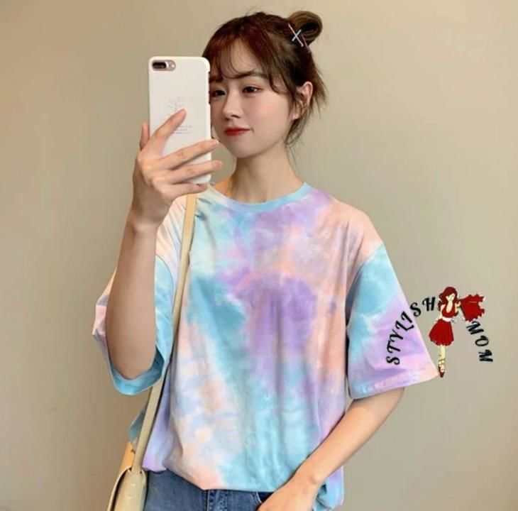 Tie dye T-shirt uploaded by Fashion style on 6/15/2021