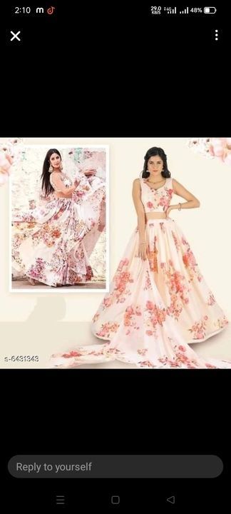Post image I want 1 Pieces of Ye Gown mujhe chahye
Kiske pass ho please contact kre.
Below is the sample image of what I want.