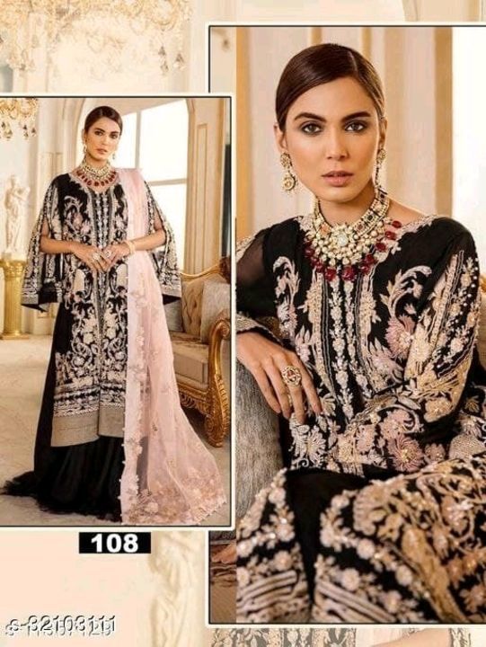Abhisarika Fabulous Semi-Stitched Suits* uploaded by business on 6/15/2021