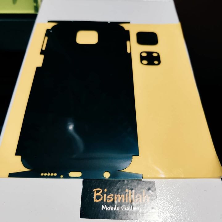 REDMI NOTE 9 PRO ( JAPAN TECHNOLOGY ) TPU CURVE GLASS 0.1MM  CUSTOMISED TO ENGRAVED uploaded by Bismillah mobile gallery on 6/15/2021