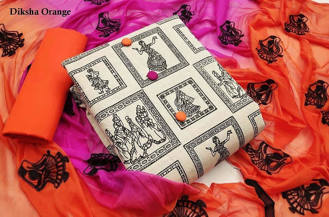 khadi cotton dress material uploaded by business on 8/14/2020