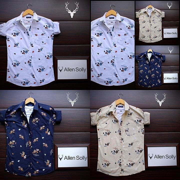*_ALLEN SOLLY ®️_ SHIRTS*

💫 *High QUALITY FLORAL PRINT  SHIRTS*💫 uploaded by business on 8/14/2020