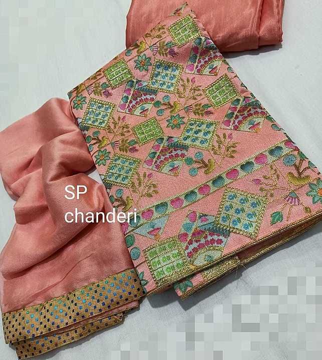 Post image Karachi🎀
Top pure chanderi silk have digital print with golden zari Karachi embroidery work 🧚‍♂
Bottom n inner santoon 🌺
Chinon duptta have fabric lace 🧶
Quality Good😀
Top size 50+/46
1000 with shipping
😍😍😍😍😍😍
Only Delhi n North India shipping 🆓
Rest 50/- rs extra 🥳
Cwc