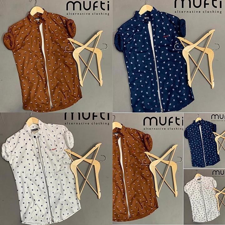 *😍MUFTI 😍*

*PRINT SHIRTS*

*WITH ZIPPER*

*NEW TREND*

*UNIQUE ARTICLE*

*SIZE M38 L40 XL42*

*WI uploaded by its_your_choice_007 on 8/14/2020