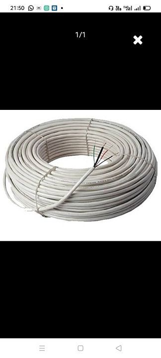CCTV WIRE 3+1 ACTUALLY 70 MTR WIRE ALL WIRE IN COPPER AND SOLID COPPER uploaded by business on 8/14/2020