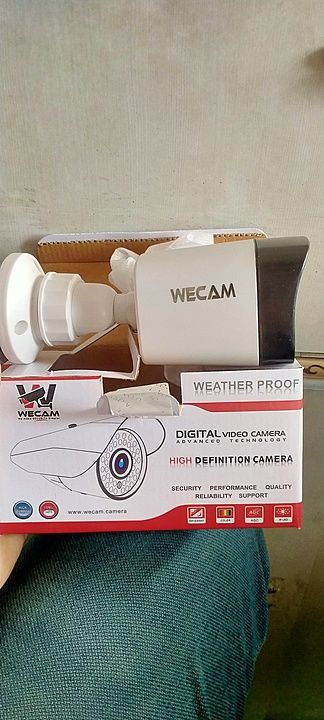 Wecam Bullet Camera 2.4 MP in good quality cash on delivery uploaded by business on 8/14/2020