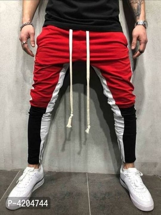 Stylish cotton solid track pants for men uploaded by Naseer's shop on 6/16/2021