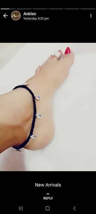 Thread Anklets  uploaded by Sonu shoppi on 6/16/2021