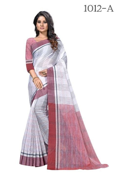 Post image Cataloge::-SAVRI -1012
=================

{}  Fabric::- Lilan Cotton Heavy 
{}  Colour:-4
{}  Saree Length::-5.5
{}  Blouse Length::-0.80
{}  Total length::-6.30
{}  With Blouse Pics
{}  Quality::-The Best
{}  Price::-₹399/-