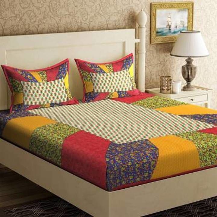 Jaipuri cotton with pillow cover uploaded by business on 8/14/2020