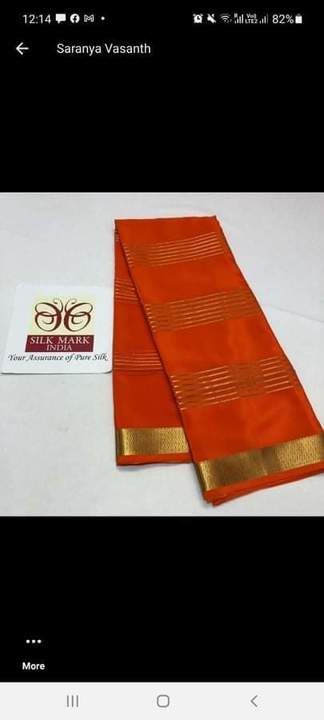 Post image I want 1 Pieces of Need this type pure silkmark certified saree any leads ping me inbox or Watsapp me 8695682104 .
Below is the sample image of what I want.