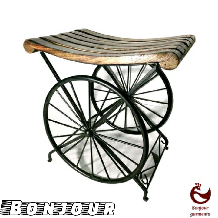 Post image Wooden Iron Stool For Sitting Attractive .... Price 1920/ Shipping Free And Cod Available 💛