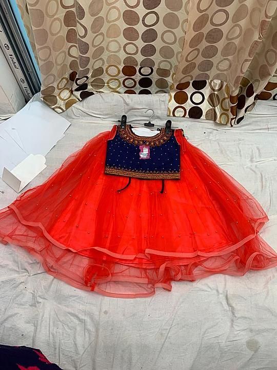 Lengha choli with dupatta uploaded by KITKAT PERK DRESSES on 8/14/2020