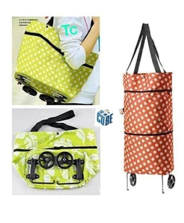 Foldable shopping trolley bag uploaded by business on 6/16/2021