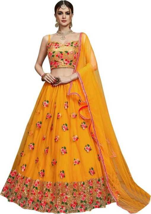 Women's fancy lehenga choli for party and wedding functions (For discount  ) uploaded by business on 6/16/2021