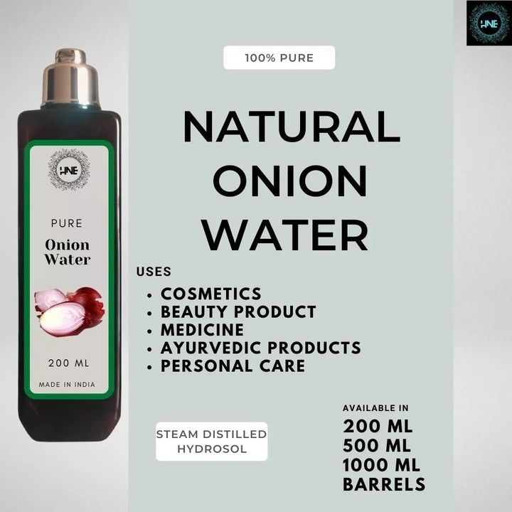 Natural Onion Water 100% pure  uploaded by HNE Herbs & Essence  on 6/16/2021