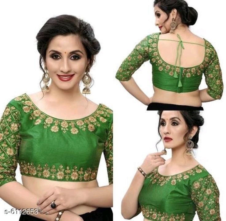 Trendy sensation redi Medi blouse uploaded by Ayesha Swain on 6/16/2021