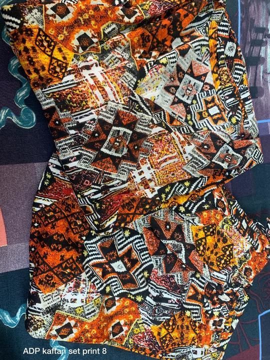 Post image New prints ADP CLOTHINGS KAFTAN SET 💕

Fabric- Rayon Crush
Soothing comfortable breathable 💯
12 beautiful prints 💋
Size- FREE
ALL women wear without alterations
Chest free upto 52” plus 
Waist free upto 52”
Hips free upto 56”
Suitable S M L XL XXL 3xl 4xl 5xl
Soft Elastic on pajama 28”-52” with one side pocket &amp; length 38”
String on kaftan top to adjust waist gives proper fit &amp; length is 30”
If you bought ADP fit plazo its that fabric only so you know how comfy it is
Perfect daily nightwear
You can wear separately as well looks amazing with jeans this kaftan💋
QUALITY PROMISED 🌟
Cord sets are trendy &amp; looks cool

MRP- 1000