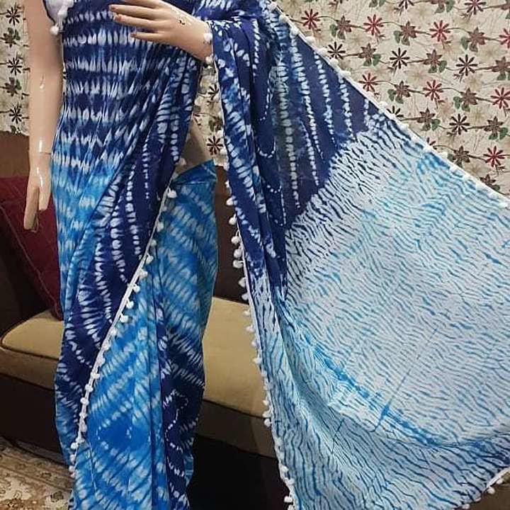 Cotton mulmul saree with blouse  uploaded by business on 8/14/2020