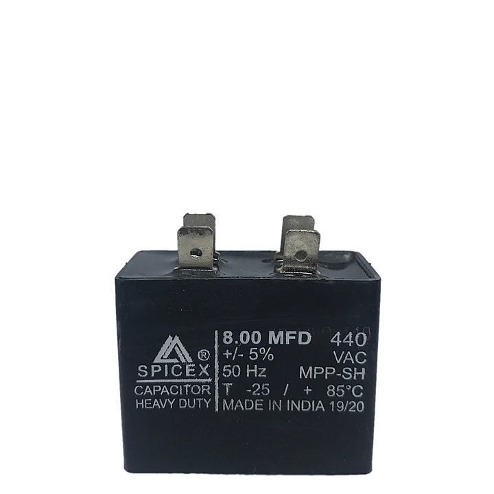 8 MFD box type capacitor  uploaded by Bosh Electronics on 8/14/2020