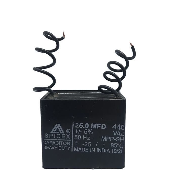 25 MFD box type capacitor  uploaded by Bosh Electronics on 8/14/2020