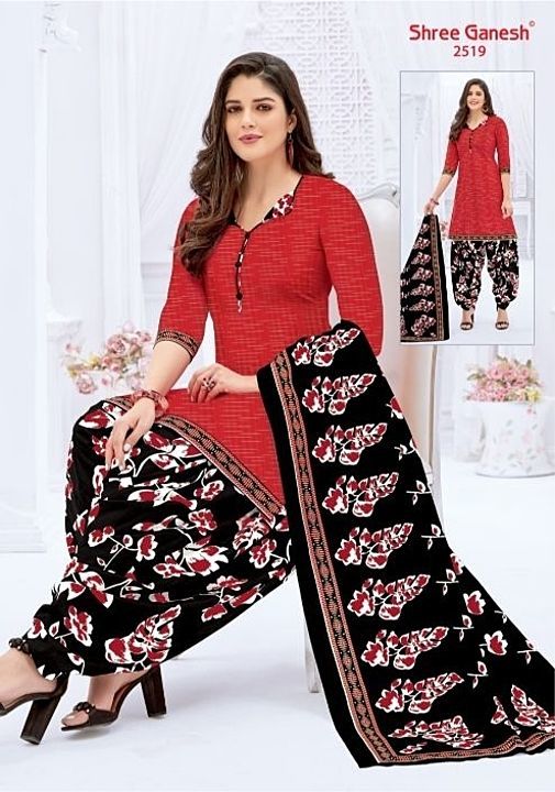 Shree Ganesh Cotton Suit uploaded by business on 8/14/2020