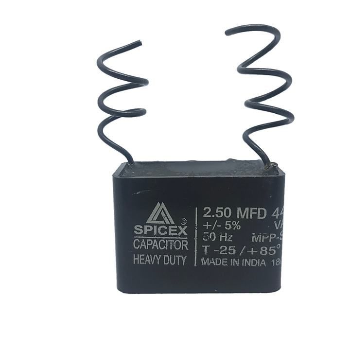 2.5 MFD wall fan capacitor  uploaded by Bosh Electronics on 8/14/2020