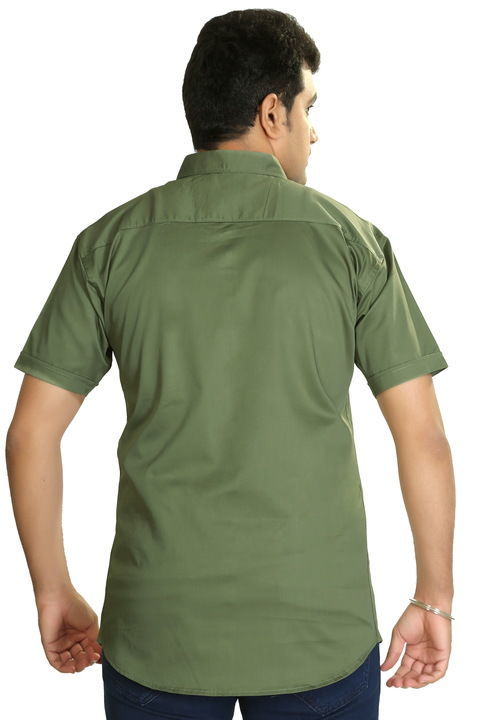 Plain half sleeves shirt uploaded by ASHA ENTERPRISE on 6/17/2021