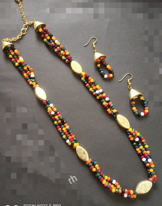 Bead necklace uploaded by business on 6/17/2021