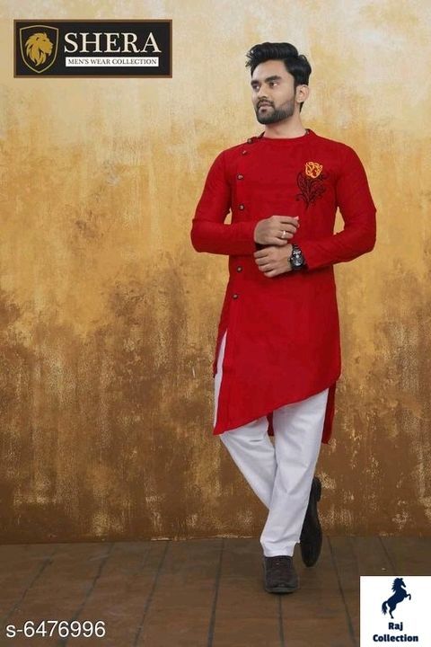 Party ware kurta uploaded by Raj collection on 6/17/2021