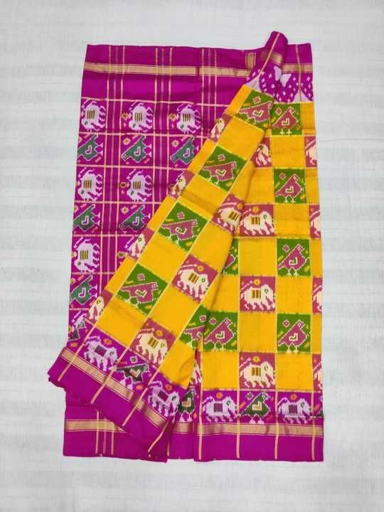 ikkat silk sarees uploaded by Hari hara ikkat store on 6/17/2021