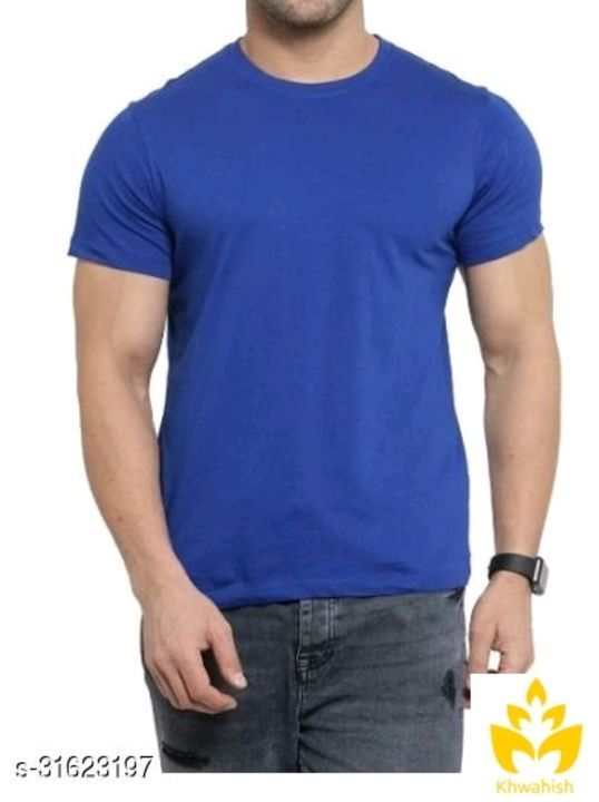 Round Neck T-shirt uploaded by N N Manpower Services on 6/17/2021