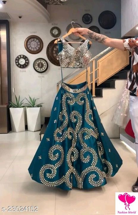Post image This is my new collection party wear lehenga 🤩🤩👗👗