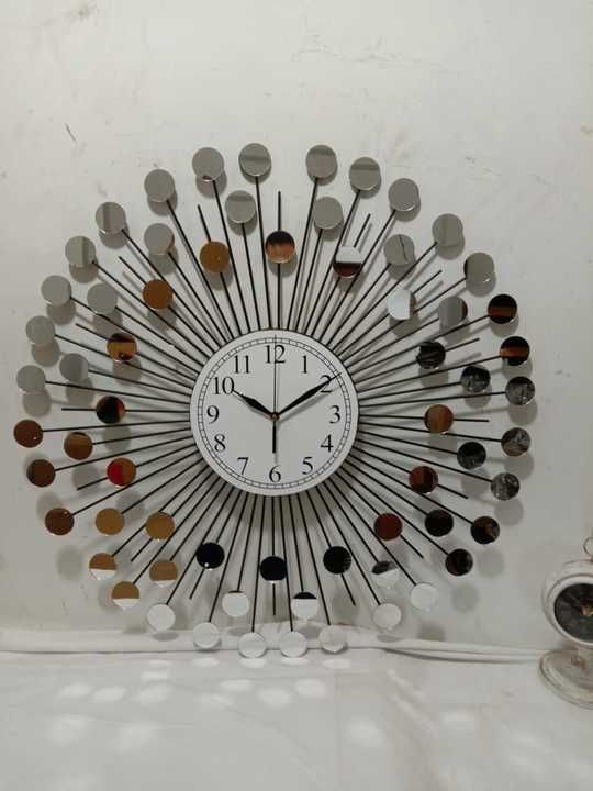 Metal Decorative wall clock uploaded by business on 6/18/2021