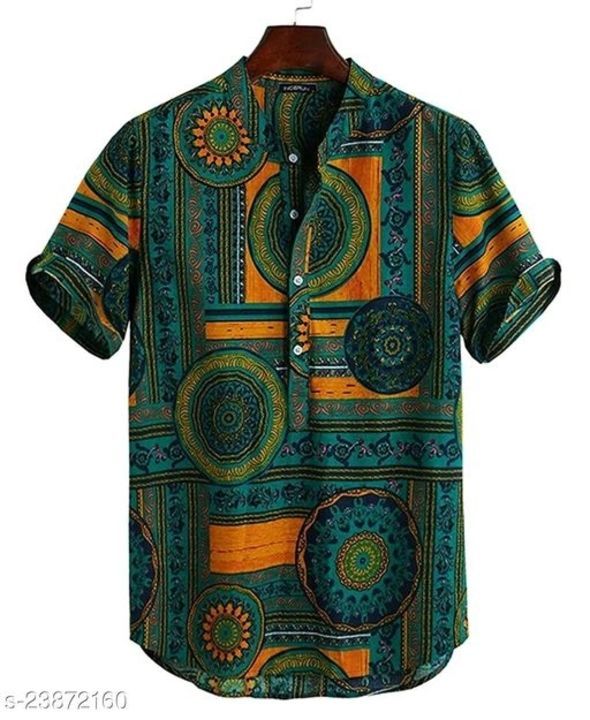 Trending printed men's Casual Shirt uploaded by SUJLA wholesalers on 6/18/2021
