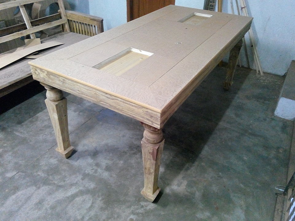 Dining table made with sheesham  uploaded by business on 8/14/2020