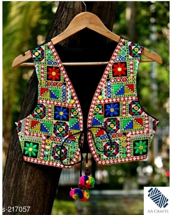 COD and Free shipping - Gorgeous Cotton Kutchi work ethnic Jacket uploaded by RAAS ENTERPRISE on 6/18/2021