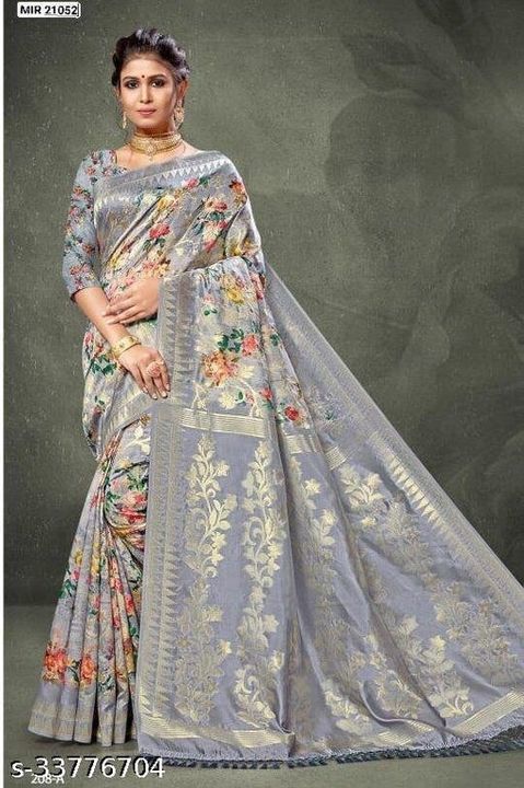 Designer Pure Silk Saree uploaded by business on 6/18/2021