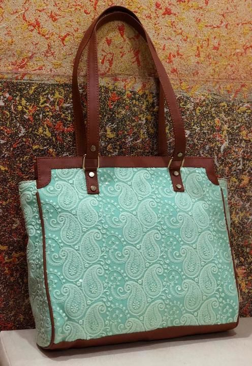 Chikankari tote bag uploaded by business on 6/18/2021